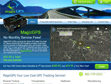 Tablet Screenshot of magicgps.com